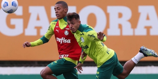 Escalação do Palmeiras: Com Breno Lopes, Marcos Rocha e base, Abel se prepara para enfrentar CRB