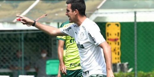 Escalação do Palmeiras: Técnico do sub-20 comanda treino e encerra preparação para enfrentar Athletico-PR