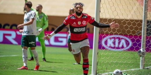 Esperança do Flamengo, Gabigol tem o Palmeiras como sua maior vítima na carreira