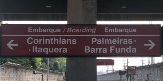 Estação Corinthians-Itaquera tem horário estendido para jogos na Neo Química Arena que comecem às 21h30