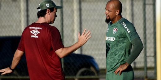 Felipe Melo volta aos trabalhos no campo; e Fluminense espera por Ganso e se preocupa com David Braz
