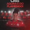 Flamengo acerta a contratação da meia Cris, que garante: ‘Vamos trabalhar pra colocar o clube no topo’