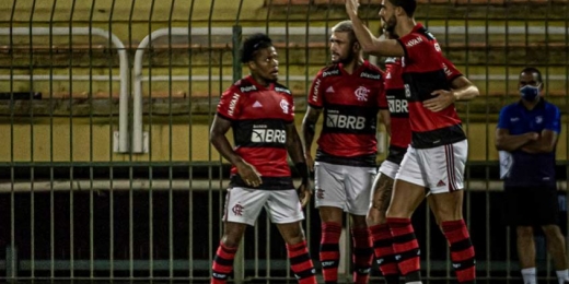 Flamengo atropela o Nova Iguaçu com direito a golaço de Arrascaeta à la Zico