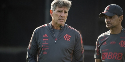 Flamengo faz primeiro treino com Renato Gaúcho, que altera a programação para a Libertadores