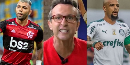 Flamengo ou Palmeiras? Neto crava campeão da Libertadores: 'Mudei minha opinião'