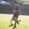 Flamengo se reapresenta de olho no Fla-Flu; Diego Alves, Gerson e Rodrigo Caio treinam com o grupo no Ninho