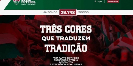Fluminense divulga detalhes da nova plataforma de sócio-torcedor