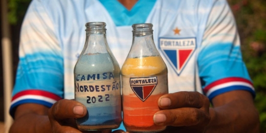Fortaleza apresenta uniforme para a Copa do Nordeste 2022