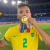 Gabriel Menino comemora volta ao Palmeiras após a Olimpíada: ‘Estou em casa’