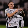 Gabriel Pereira comemora primeiro gol diante da torcida do Corinthians: ‘Muito feliz’