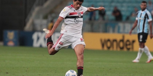 Gabriel Sara liderou estatísticas de finalizações do São Paulo na temporada