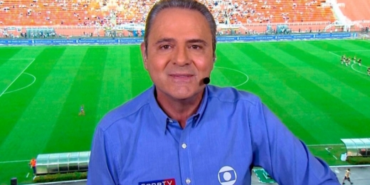 Globo define Luís Roberto como narrador de Flamengo x Palmeiras na abertura do Campeonato Brasileiro