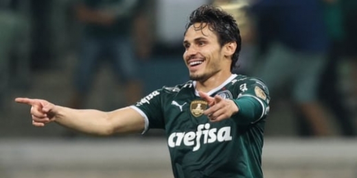 Golaço de Veiga em goleada do Palmeiras é eleito o mais bonito da segunda rodada da Libertadores