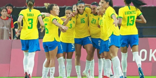 Goleada deixa evidente que Seleção feminina não se restringe a Marta para lutar pelo ouro na Olimpíada