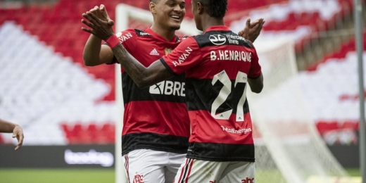 Há um mês sem contar com Gabigol, Flamengo vê atacantes brilharem e marcarem 100% dos gols no período
