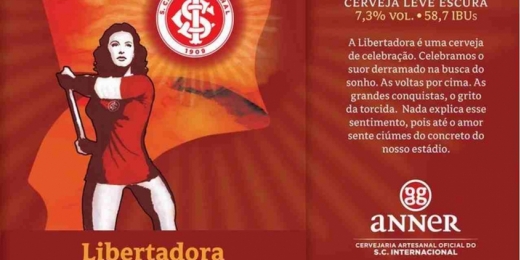 Internacional terá cerveja artesanal em comemoração ao título da Copa Libertadores