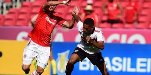 Internacional vence o São Paulo por 2 a 0 e larga na frente na final do Campeonato Brasileiro Sub-20
