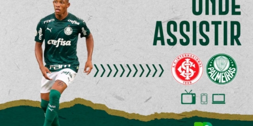 Internacional x Palmeiras: saiba como assistir à partida pelo Brasileirão
