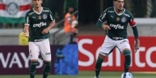 Invicto ao lado de Gómez no Palmeiras, Kuscevic celebra parceria: 'Jogar com ele é fácil'