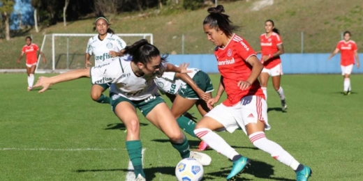 Já classificado, Palmeiras vence Internacional fora de casa pelo Brasileirão Feminino