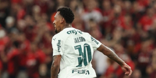 Jailson marca o primeiro gol pelo Palmeiras e projeta decisão aberta em casa: 'Agora é tudo no Allianz'