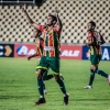 Jefinho, do Sampaio Corrêa, comemora gol marcado, mas destaca: ‘O mais importante foi a vitória’