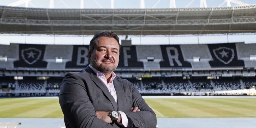 Jorge Braga comemora um ano como CEO do Botafogo: 'Feliz por fazer parte de tudo isso'