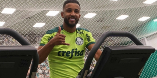 Jorge se aproxima de estreia pelo Palmeiras: ‘Cada dia me sinto mais forte’
