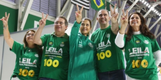 Leila Pereira é eleita presidente do Palmeiras pelos próximos três anos