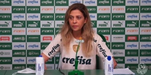 Leila Pereira vê 'valores inviáveis' para contratações e avisa: 'Eu não vou quebrar o Palmeiras'