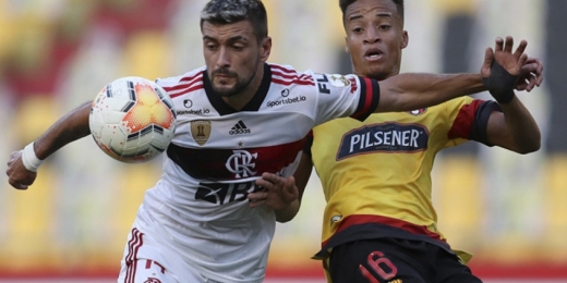 Libertadores: arbitragem está definida para primeira semifinal entre Flamengo e Barcelona (EQU)