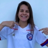 Luana vibra após ser anunciada no Bahia: ‘Feliz em poder defender essa camisa’