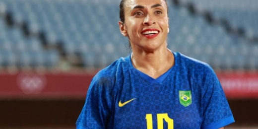 Marta pede atenção depois de gol no início e diz que as duas seleções poderiam vencer: 'Jogo equilibrado'
