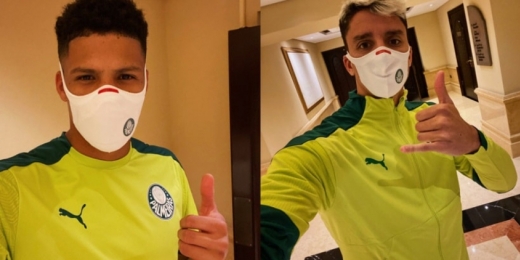 Mateus e Piquerez testam negativo para Covid-19 e estão liberados para defender o Palmeiras no Mundial