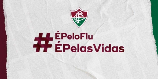 Na final do Carioca, Fluminense homenageará vítimas da Covid-19: '#É pelo Flu, é pelas vidas'