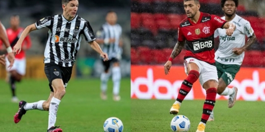 Nacho x Arrascaeta: os garçons de Atlético-MG e Flamengo que podem decidir a Supercopa