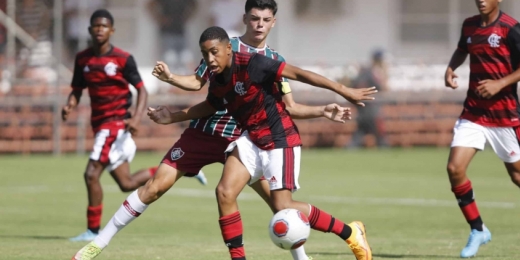 Nas estreias do Sub-15 e Sub-17 na temporada, Flamengo e Fluminense empatam duas vezes pela Copa Rio