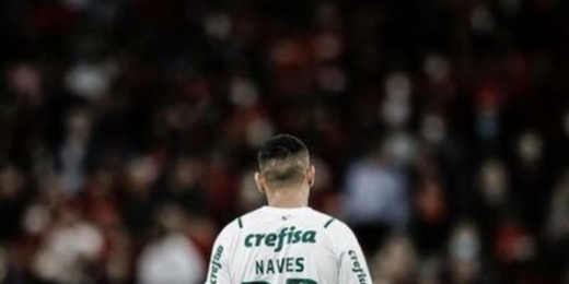 Naves celebra estreia entre os profissionais do Palmeiras: 'Sonho realizado'