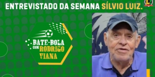 Olho no  Sílvio Luiz analisa o atual cenário do futebol brasileiro no Bate-Bola com Rodrigo Viana