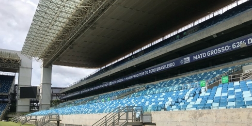 Palco da Supercopa do Brasil tem gramado elogiado e, ao, secretário celebra sucesso da Arena Pantanal