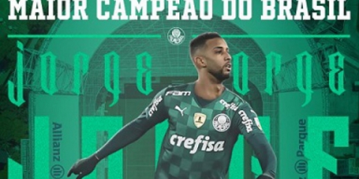 Palmeiras anuncia contratação de Jorge, lateral-esquerdo do Monaco