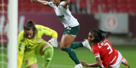 Palmeiras bate o Internacional em casa e se classifica para a final do Brasileirão Feminino