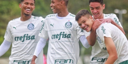 Palmeiras bate o União Mogi em jogos do Paulistão sub-15 e sub-17