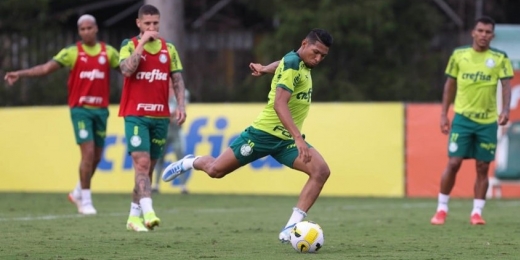 Palmeiras faz o único treino antes de enfrentar o Ceará; veja provável time