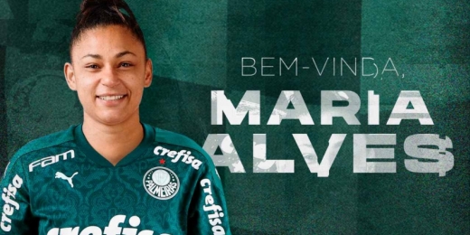 Palmeiras Feminino anuncia a contratação da atacante Maria Alves, ex-Juventus