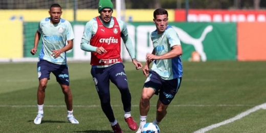 Palmeiras finaliza preparação para pegar o Red Bull Bragantino; veja provável time