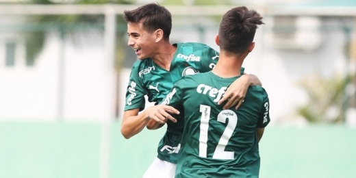 Palmeiras goleia pelo Campeonato Paulista Sub-15 e Sub-17