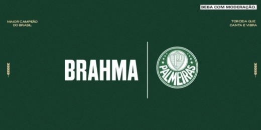 Palmeiras renova patrocínio com a Brahma