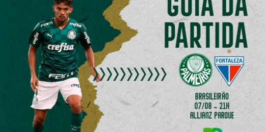 Palmeiras x Fortaleza: onde assistir ao duelo, arbitragem e as escalações