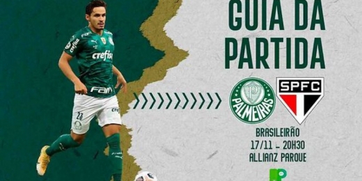 Palmeiras x São Paulo: onde assistir ao clássico pelo Brasileirão, arbitragem e escalações